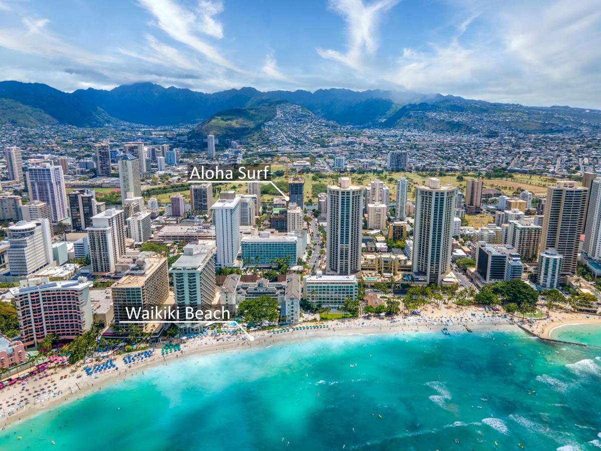 Beautiful Studio In The Heart Of Vibrant Waikiki Honolulu Eksteriør billede