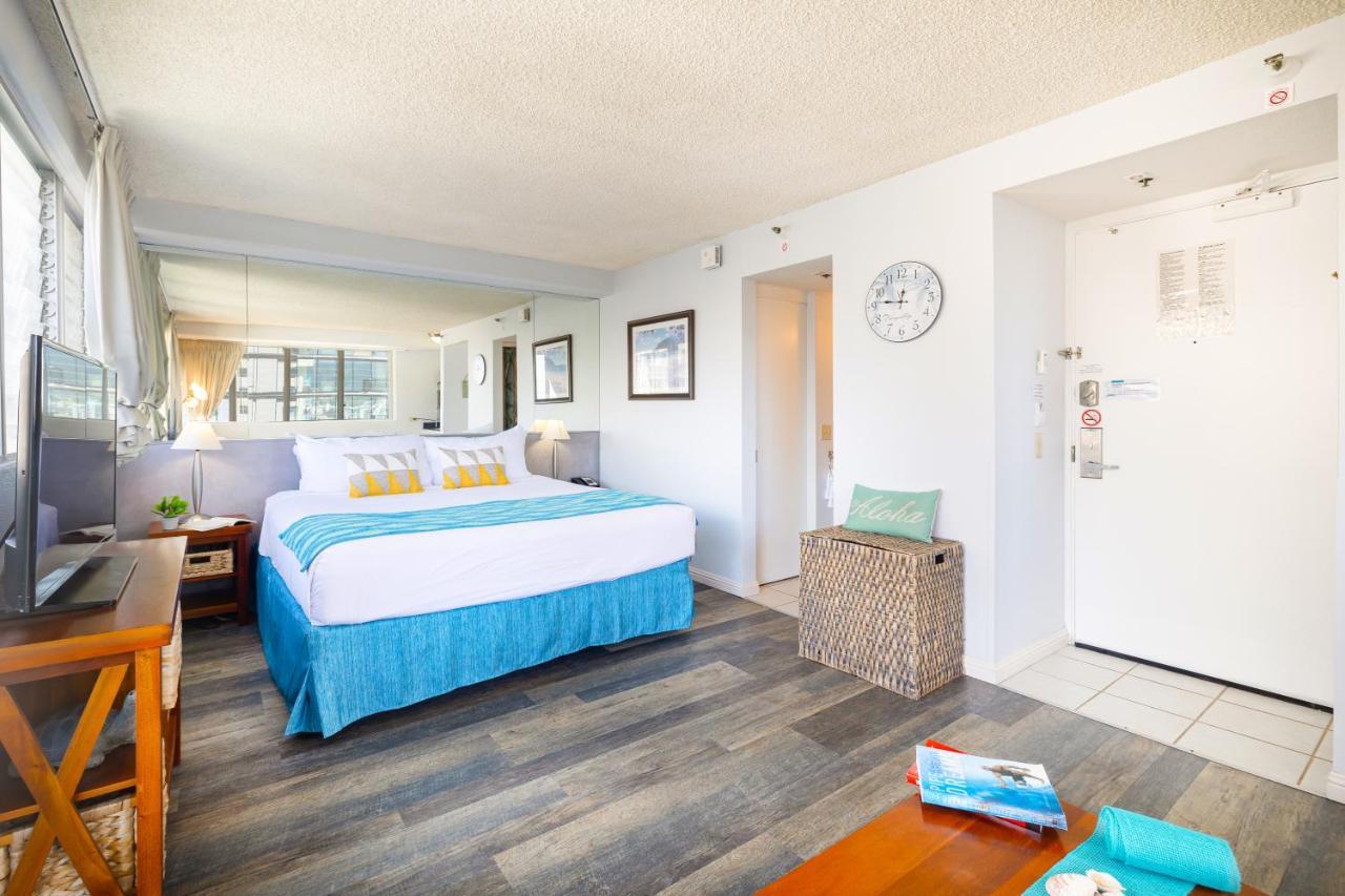 Beautiful Studio In The Heart Of Vibrant Waikiki Honolulu Eksteriør billede