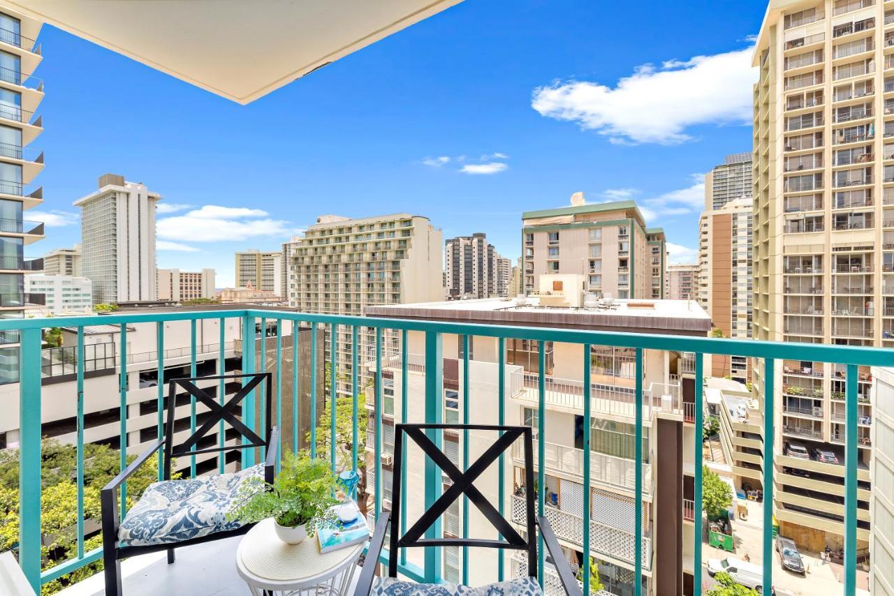 Beautiful Studio In The Heart Of Vibrant Waikiki Honolulu Eksteriør billede