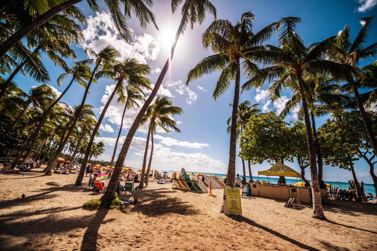 Beautiful Studio In The Heart Of Vibrant Waikiki Honolulu Eksteriør billede